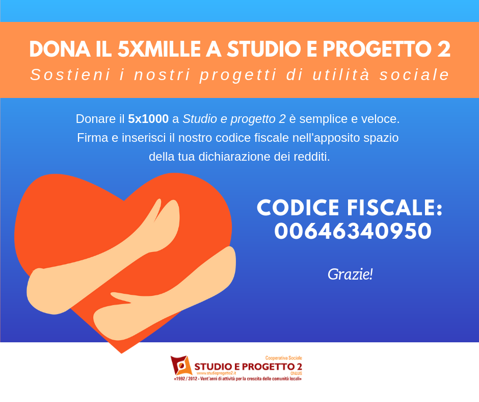 Copia di DONA IL 5XMILLE A STUDIO E PROGETTO 2 5