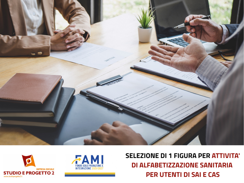 SELEZIONE DI 1 FIGURA PER ATTIVITA’ DI ALFABETIZZAZIONE SANITARIA