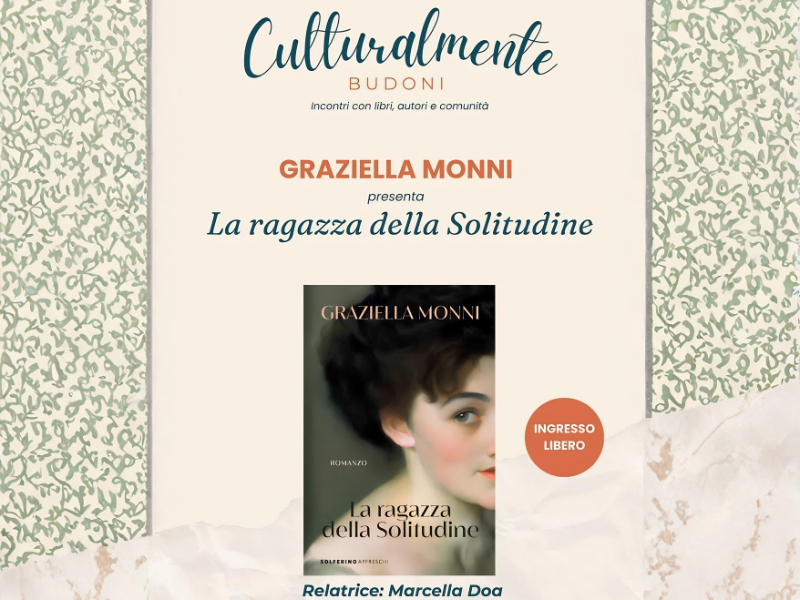 CULTURALMENTE BUDONI, AL VIA GLI INCONTRI CON LIBRI, AUTORI E COMUNITร