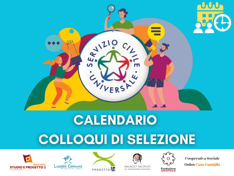 Colloqui di selezione per il Servizio Civile Universale 2025