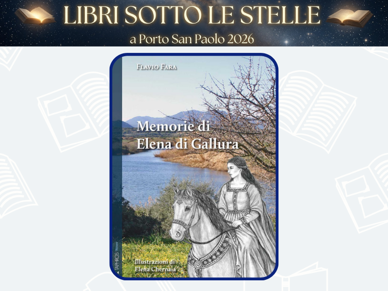 PROSEGUE LA RASSEGNA “LIBRI SOTTO LE STELLE” A LOIRI PORTO SAN PAOLO